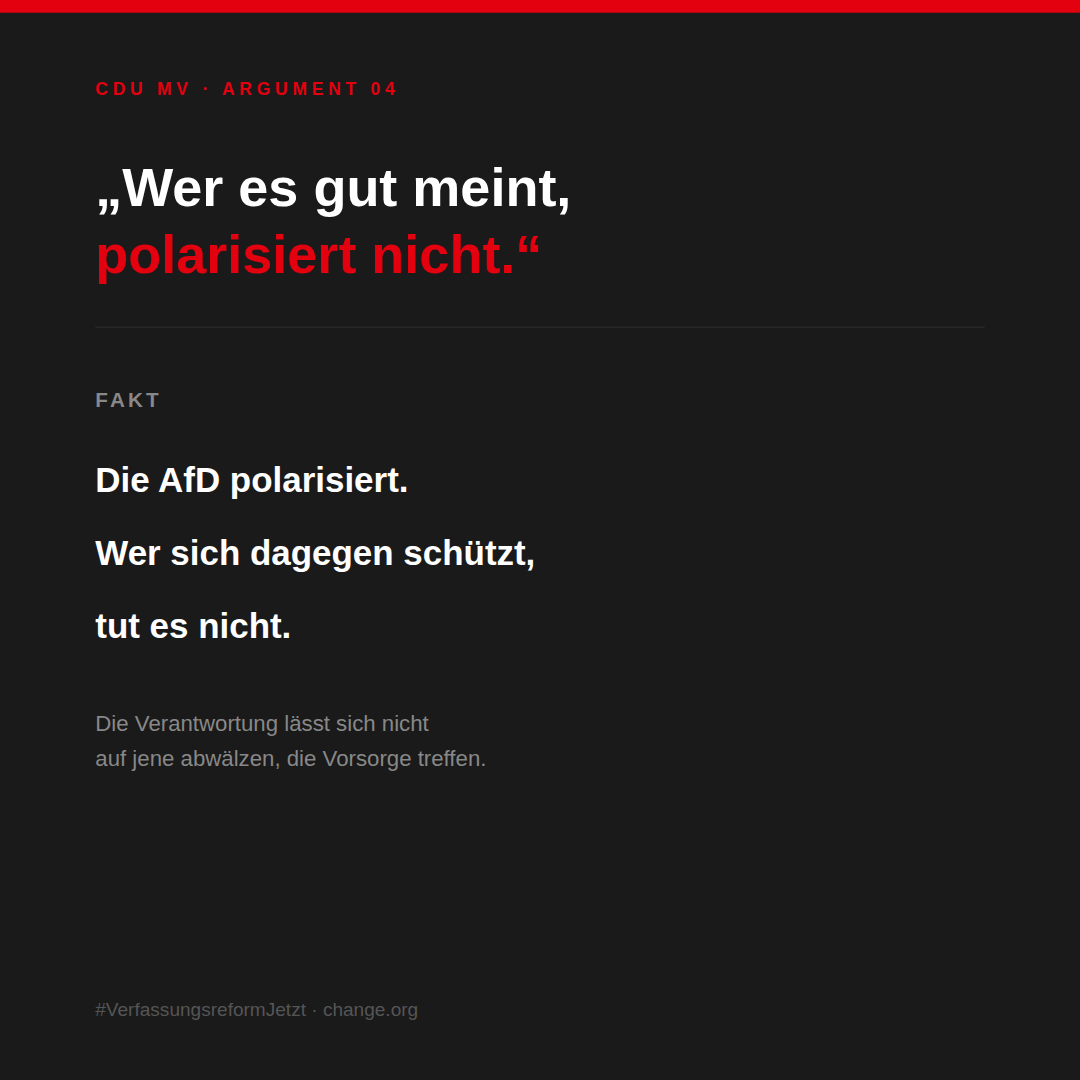 Karte 4: Polarisierung